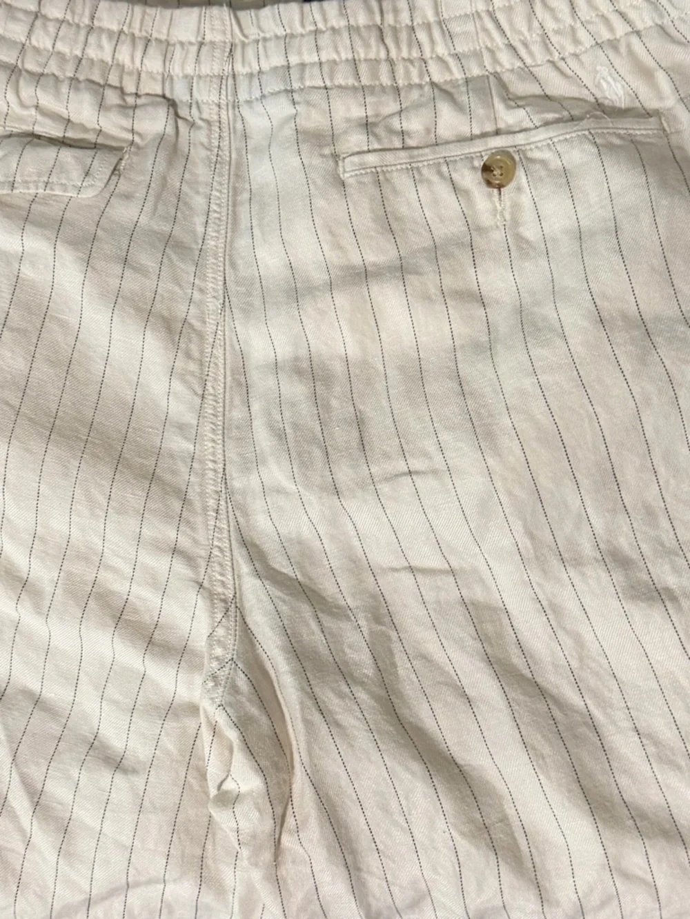 Polo by Ralph Lauren Cream Pinstripe Chinos